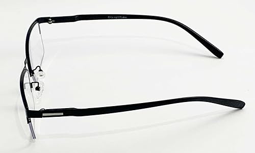 Miniatura 6 de Gafas de lectura extra grandes, lectores para hombres con cabezas grandes, sin montura