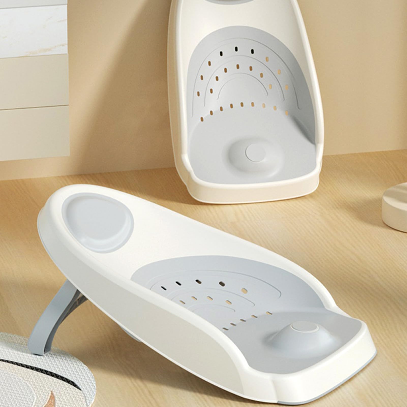 BabyBath Seat Support, sedile per vasca da bagno, ergonomico, per bambini, supporto morbido antiscivolo, struttura con superficie facile da risciacquare, per il bagno