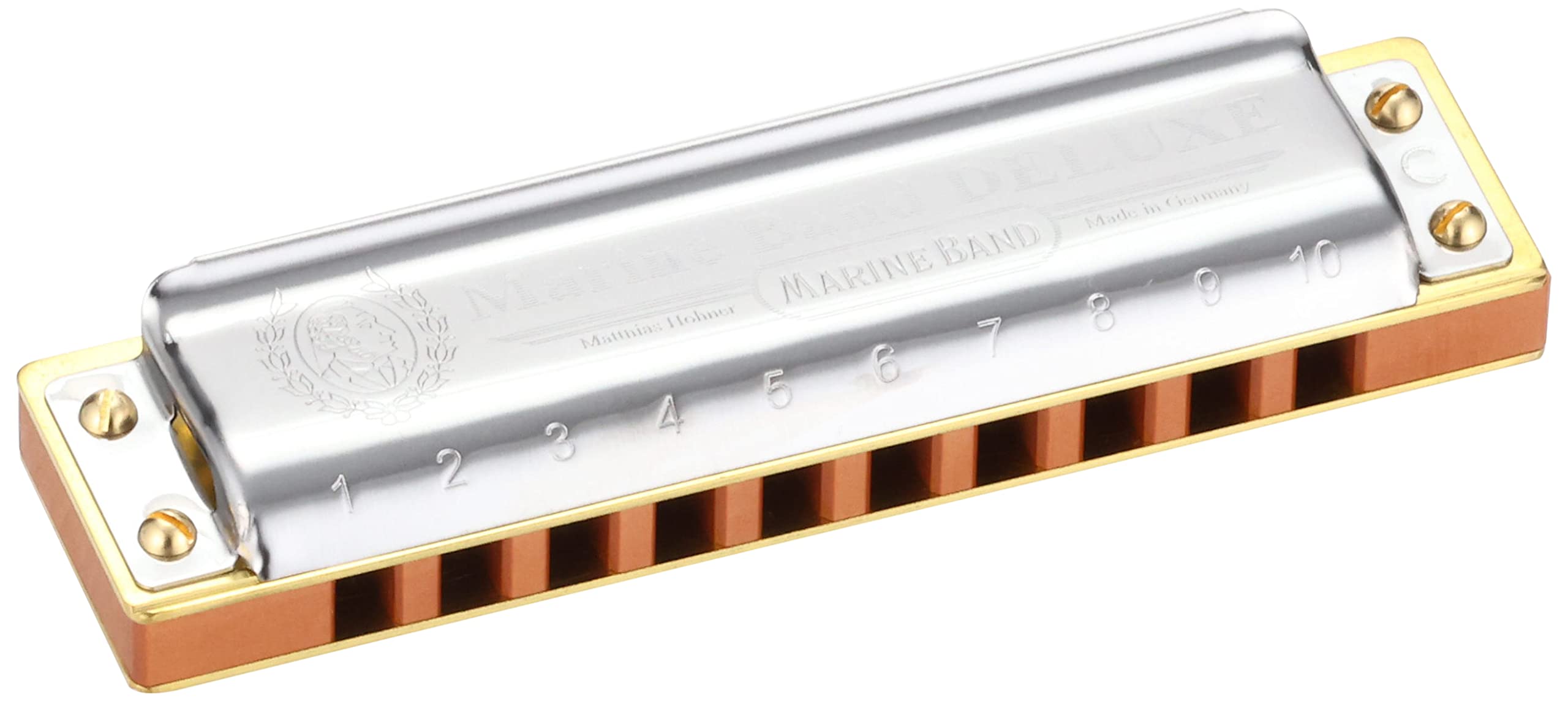 Harmonica HOHNER Marine Band Deluxe 200520 C en Tonalité DO
