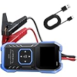 ABS Compact Battery Tester Tool for Electric Vehicles Car Shockproof Design Real Time Load Capacity Testing Automotive Electrical Systems Analysis Tool