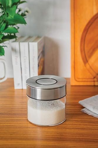 Miniatura 5 de (Tramontina) PREZA - Contenedores y recipientes de almacenamiento, 0,4 l, color plateado