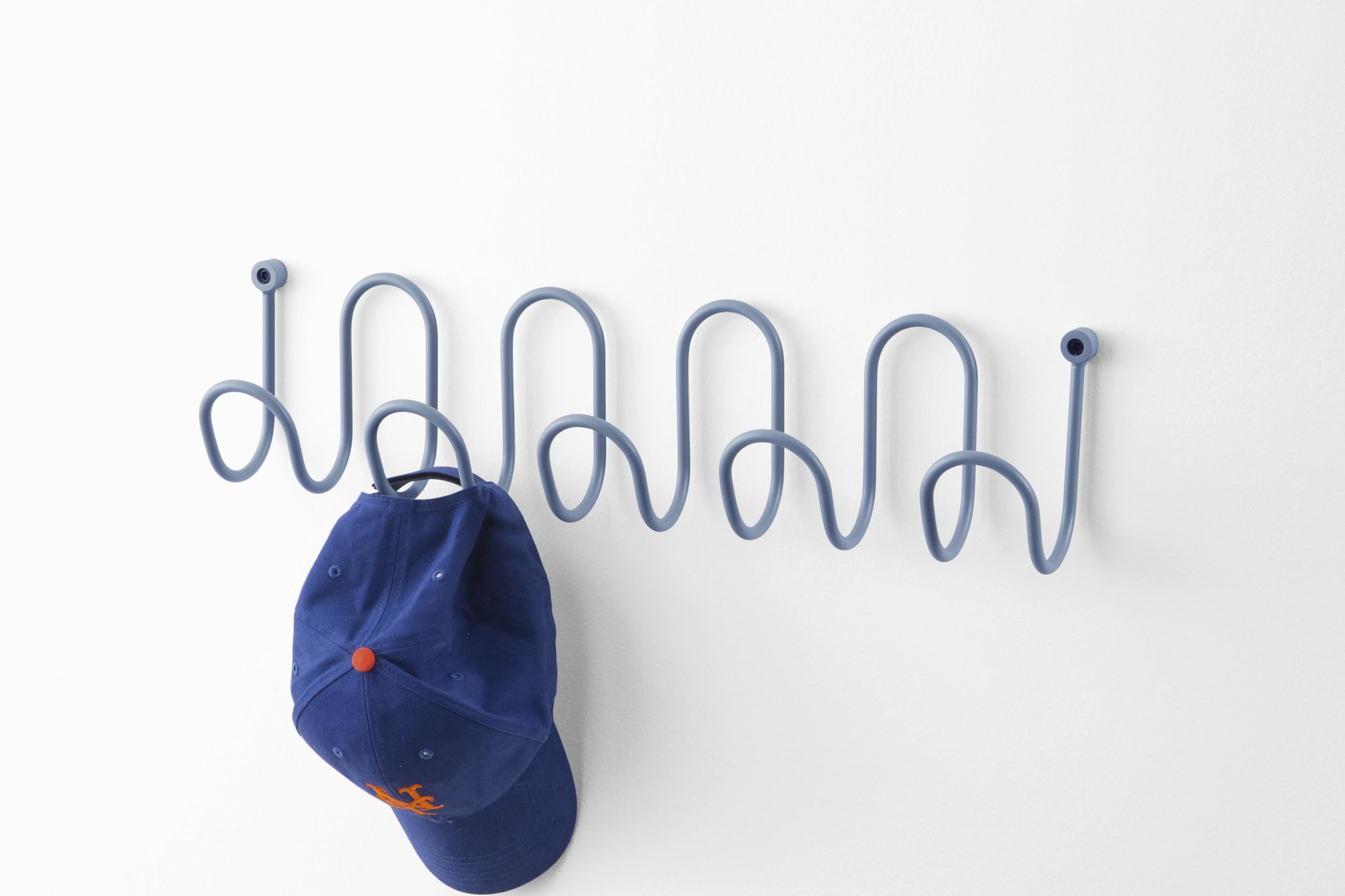 D-Segno Molly Appendiabiti da Parete Design Italiano - in Metallo Colorato, Moderno e Versatile per Ingresso, Soggiorno, Bagno e Ufficio, Ganci Appendiabiti, Attaccapanni da Muro, Made in Italy