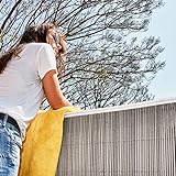 mimbre lop antracita Mimbre Ecologico Lop Forja Claro El Mimbre LOP es un tejido realizado con varillas de nuestro nuevo material Light Organic Polymer unidas entre sí con acero galvanizado. Se trata de un nuevo producto de ocultación y cerramiento que supera a los materiales sintéticos por su aspecto y tacto naturales. es un material espumado y aligerado obtenido a partir de la combinación de materiales orgánicos y