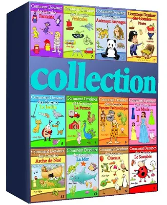 Livre de Dessin: Comment Dessiner des Comics - Collection de 12 Livre-Wow! eBook