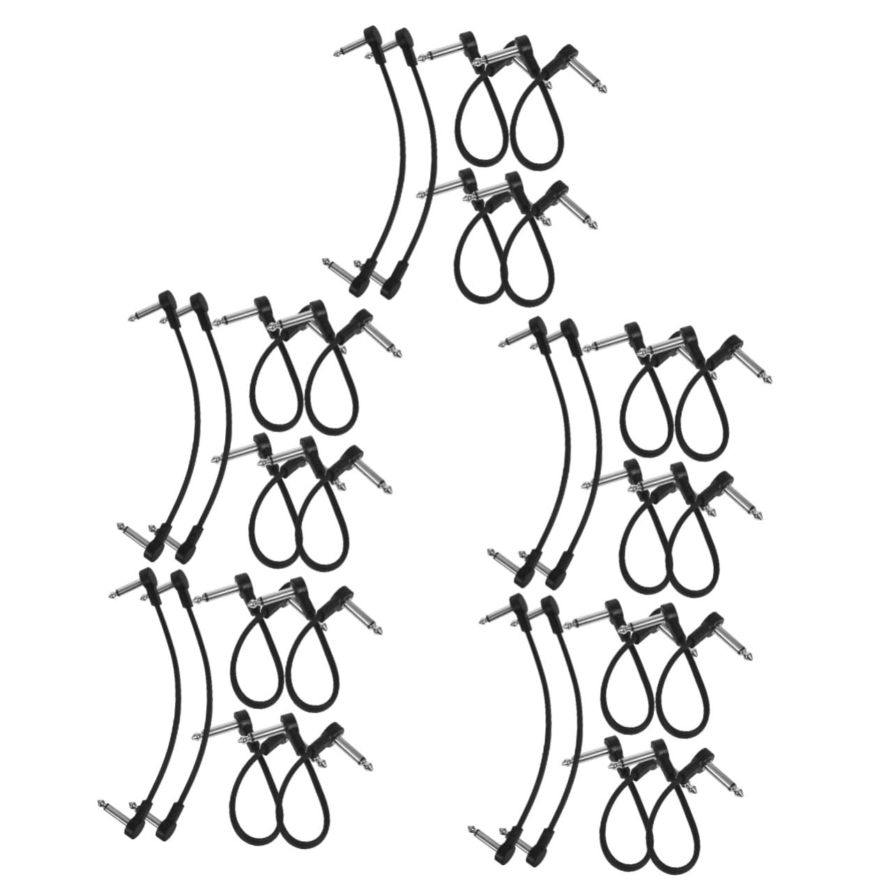 Câbles de connexion pour effets de guitare robustes et durables 30x - 8