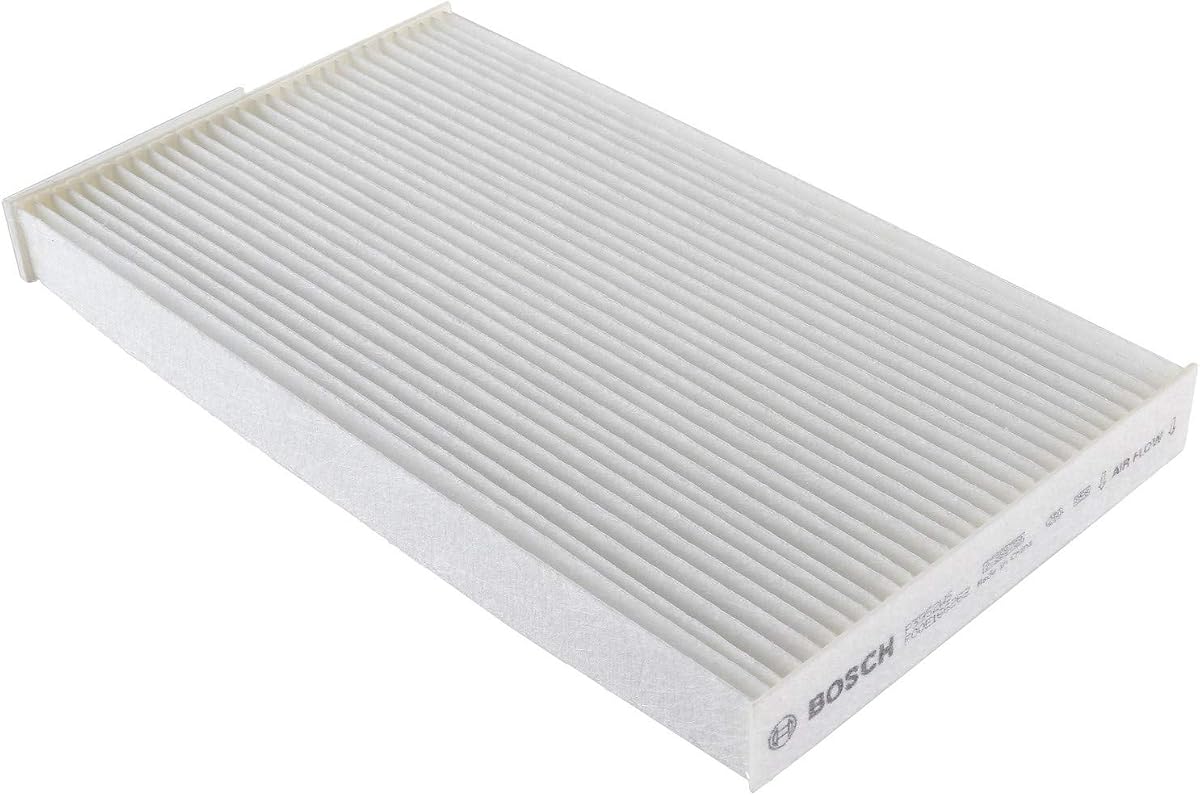 Filtro de aire de cabina de taller BOSCH P3952WS - Tasa de eficiencia del 99% a 3 micras | Compatible con Select Nissan Cube, Juke, Leaf, Sentra