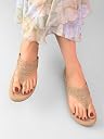 XE Looks Women’s Stylish Embellished Platform Slippers | Casual Slippers for Girls & Women gallery image