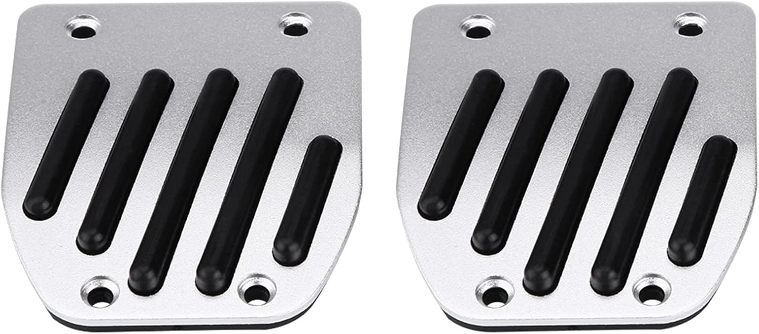 Car Foot Pedal Set, 4pcs Car Manual Clutch Brake Foot Rest Pedal Pad for 1/3/5/7/X1 Series E30 E32 E34 E36 E38 E39 E46 E87 E90 E91 E92