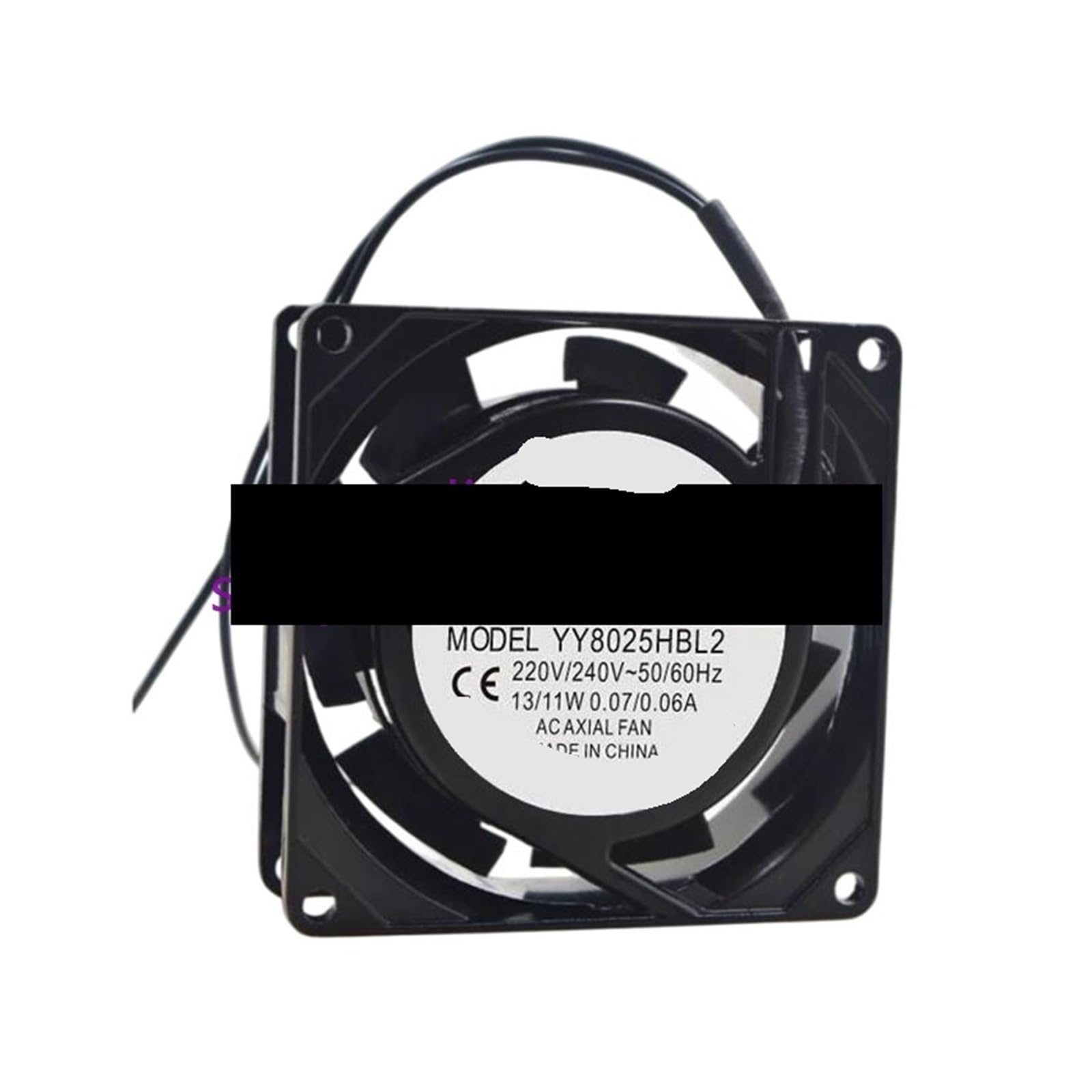 Ventilateur de refroidissement YY8025HBL2 8025 220V 8cm pour boîtier électrique