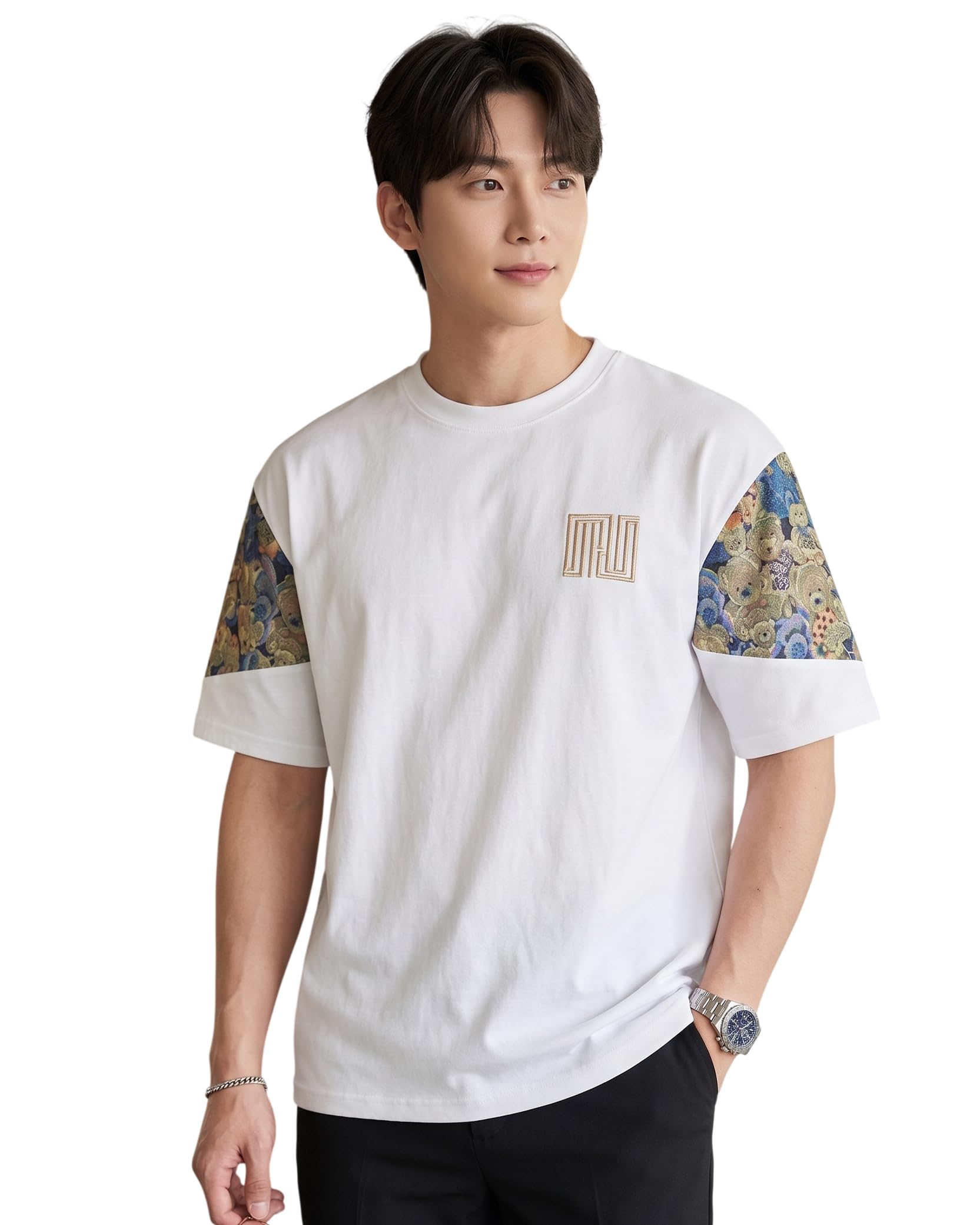 lymio T-Shirt for Men | Casual T-Shirt for Men (SSM-T5-T8)-picture-15