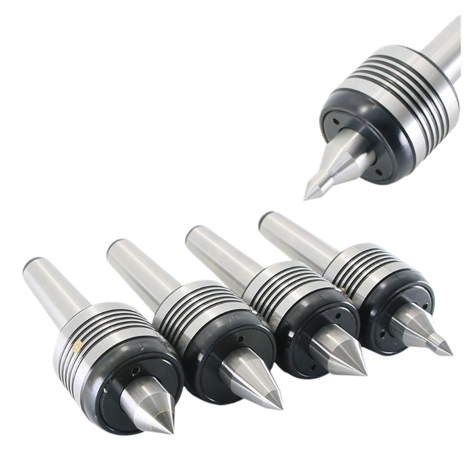 Mqfbnnp Mt2-H003 Lathe Live Center Precision Morse Rotary Movable Top Pin Imported Bearing Center(Mt2-H003)