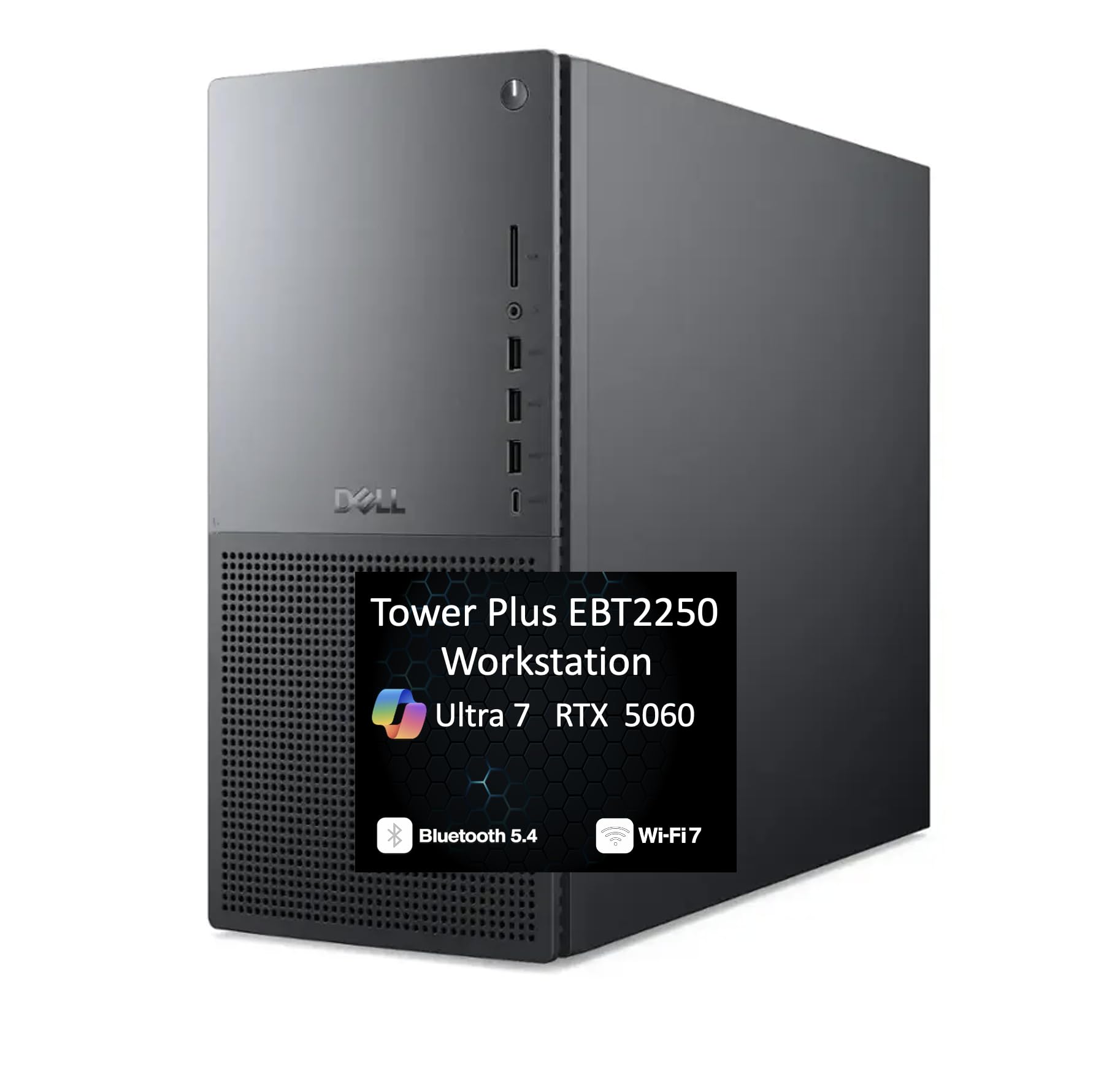 Amazon.com: Dell Tower Plus EBT2250 Workstation Desktop, Next-gen