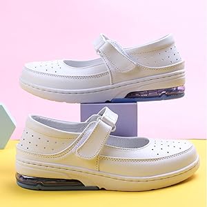 Maryjane shoes/White　24センチ相当 Amazon.com | Women's White Patent Mary Jane Shoes | Pumps