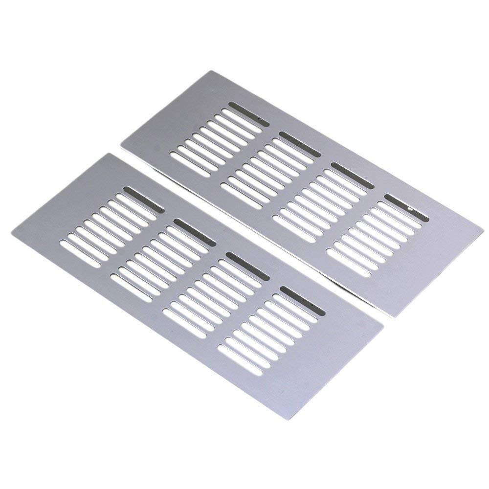 Buy 2PCS Return Air Grille HVAC Vent Duct Cover Diffuser 200mmx80mm Fin