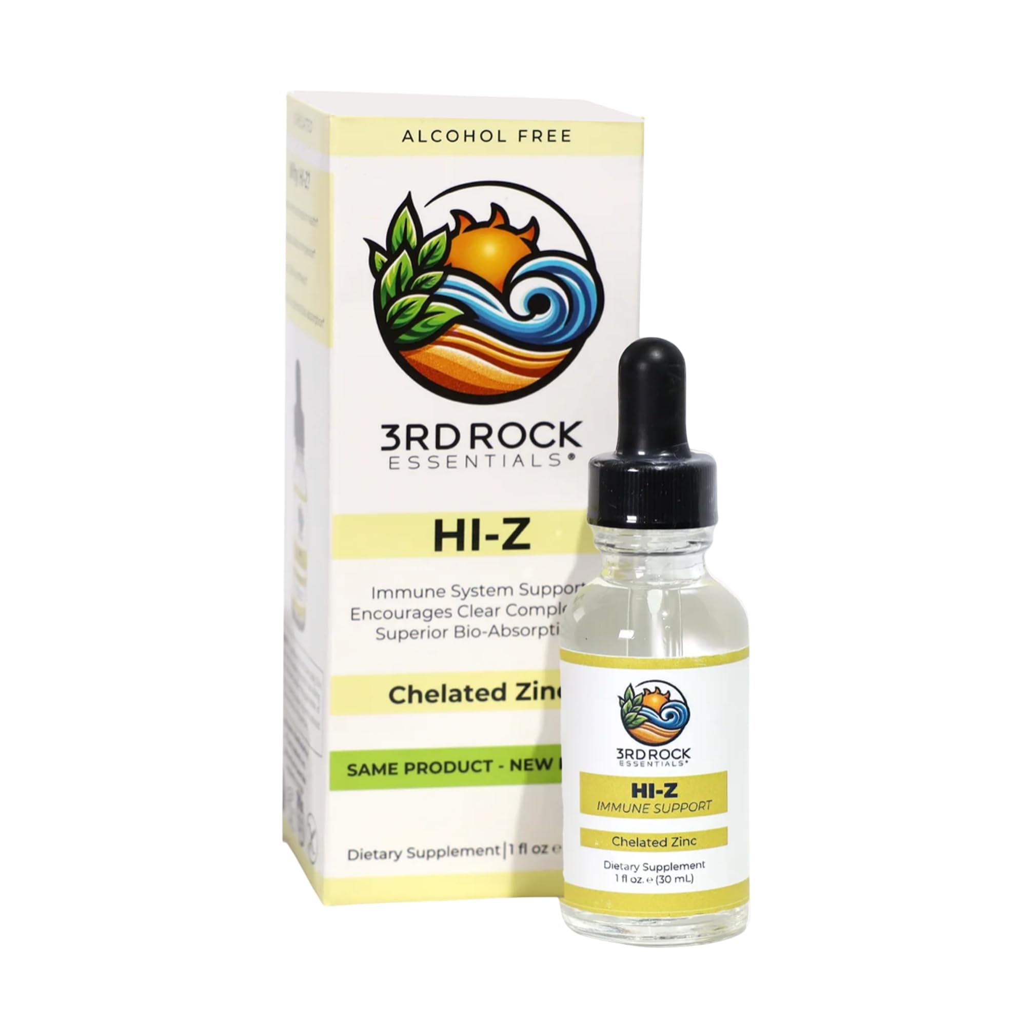 Amazon.com: 3rd Rock Essentials HI-Z Liquid Zinc Drops – Chelated