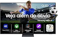 Samsung Vision AI TV 55' QLED Ultra 4K Q8F 2025, Pontos Quânticos, Processador com AI, Xbox Cloud Gaming