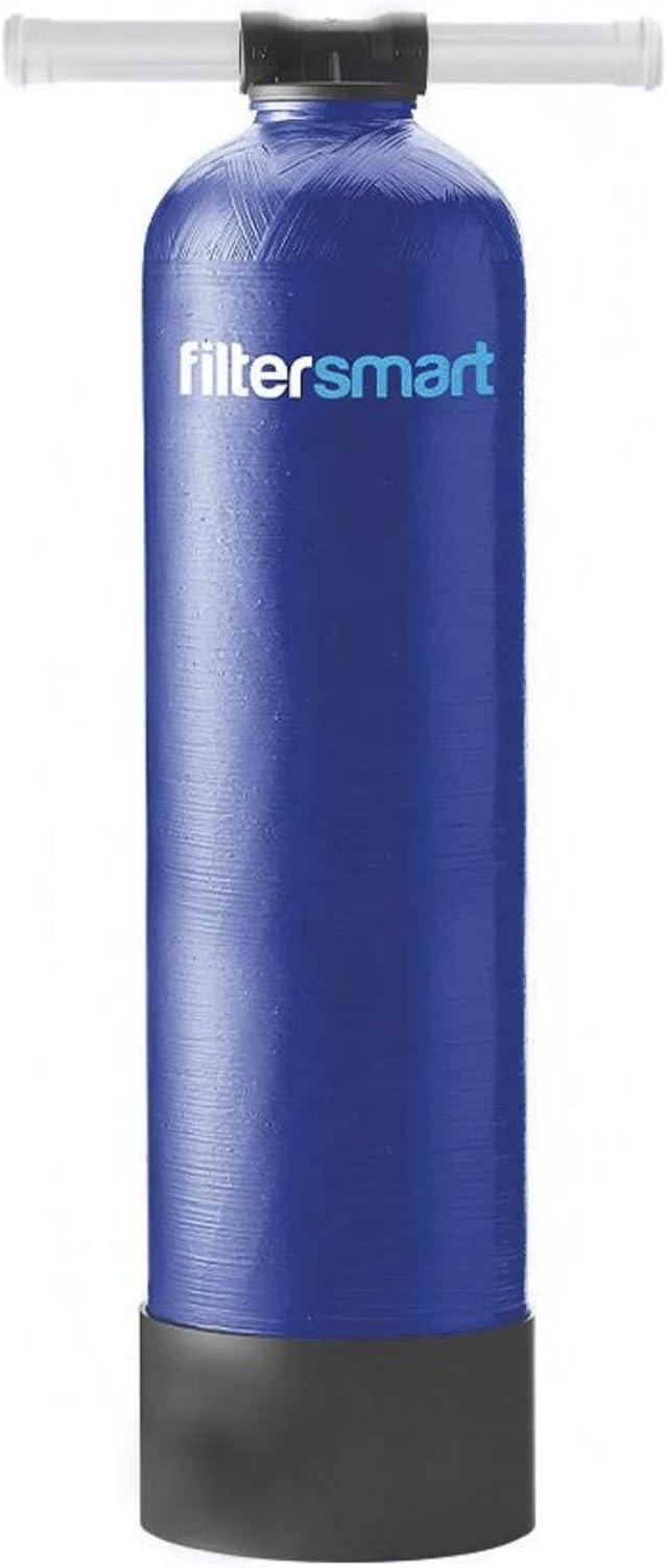 Filtersmart Whole House Water Filter System & Salt Free Water Softener Combo, Filters Chlorine & Sediment Filtration for 1-3 Baths, 12 GPM, 1 Million Gallons - - 