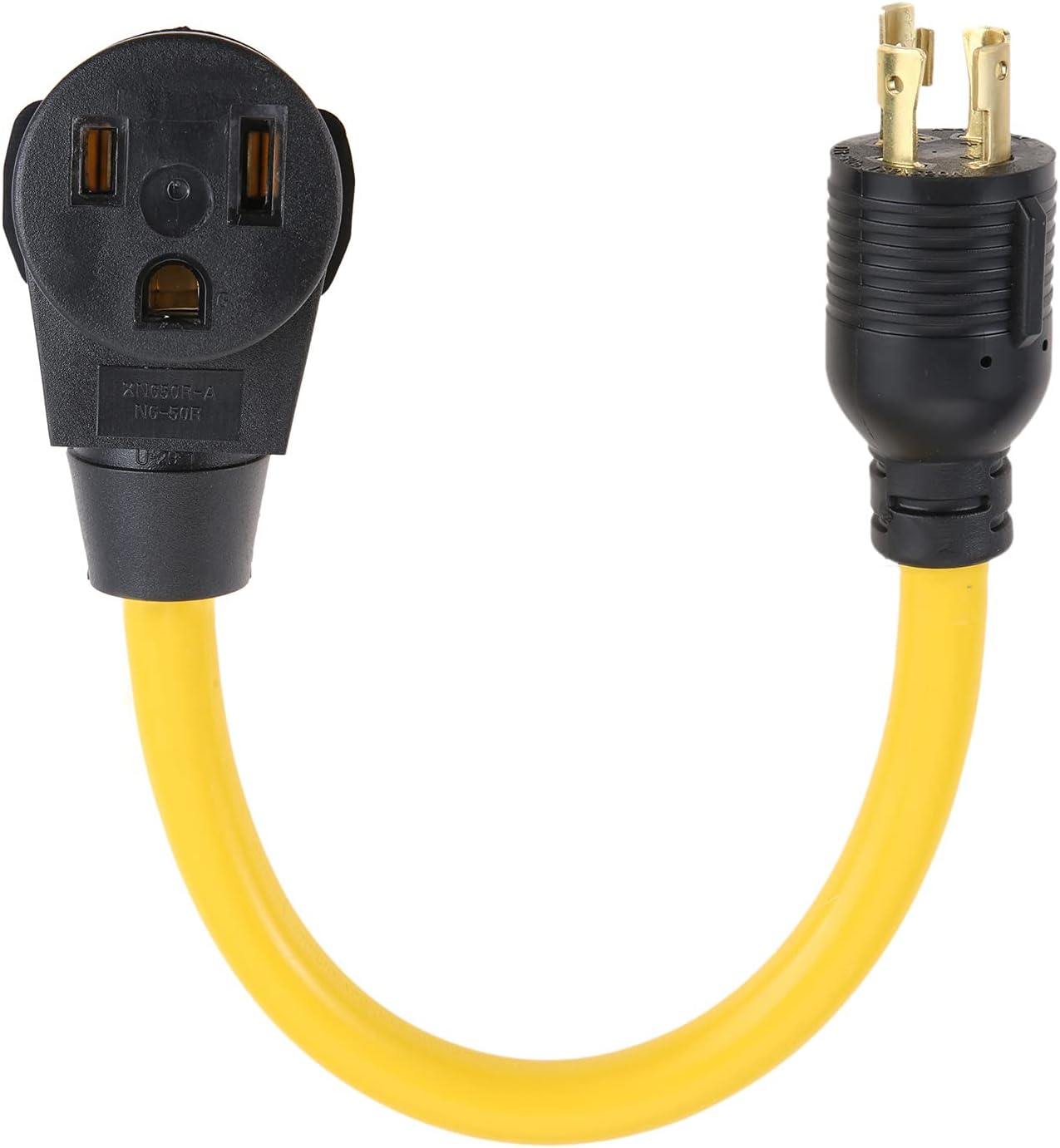 SURIEEN Nema L1430P Generator Plug to 650R Welder Adapter Cord, 1.5FT