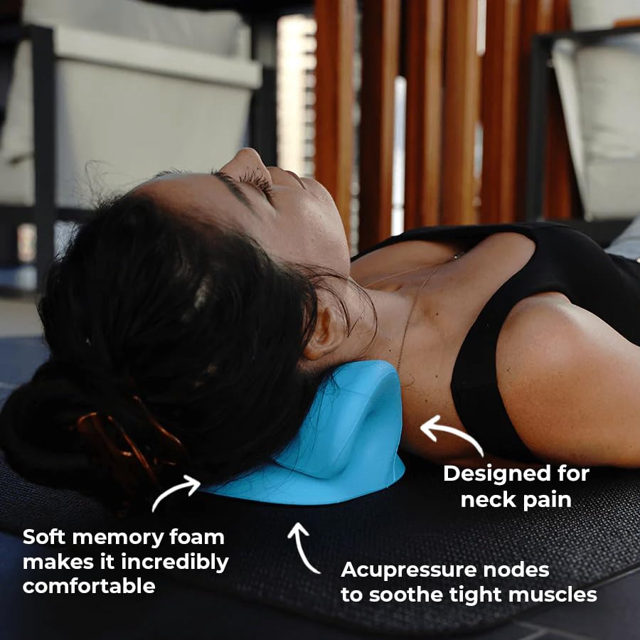 Kenko Back Original Neck Cloud - Ergonomic Cervical Traction Pillow for Neck Health in Modern Lifestyles