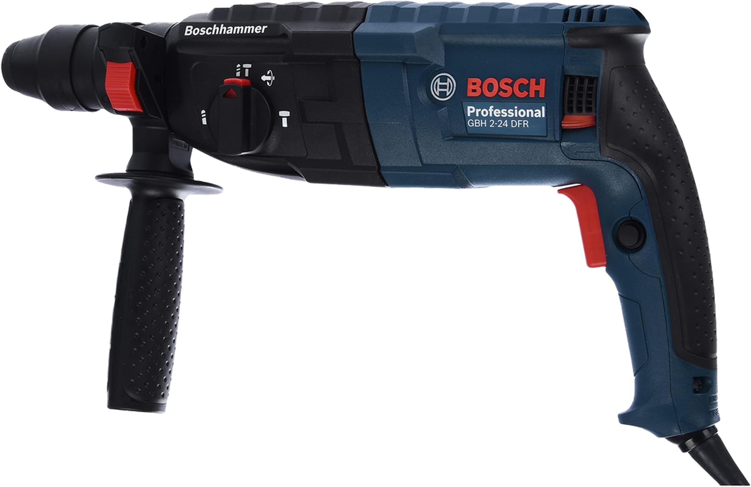 Bosch Professional Rotary Hammer GBH 2-24 DFR, SDS plus hammer for concrete drilling | Model: 06112730L1 with 1 year warranty