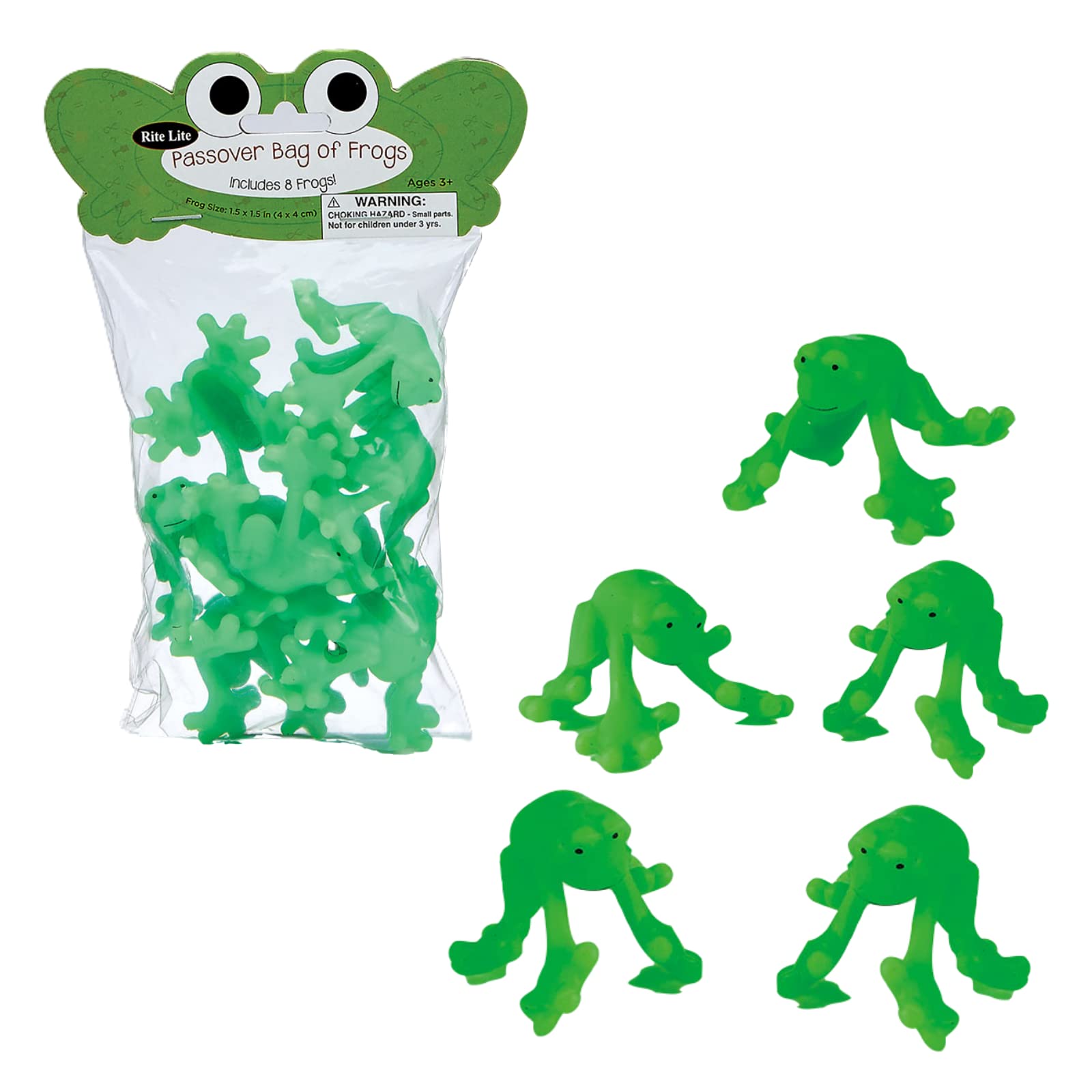 Amazon.com: Rite Lite Bag of Frogs Passover Gift Set Bulk Jewish