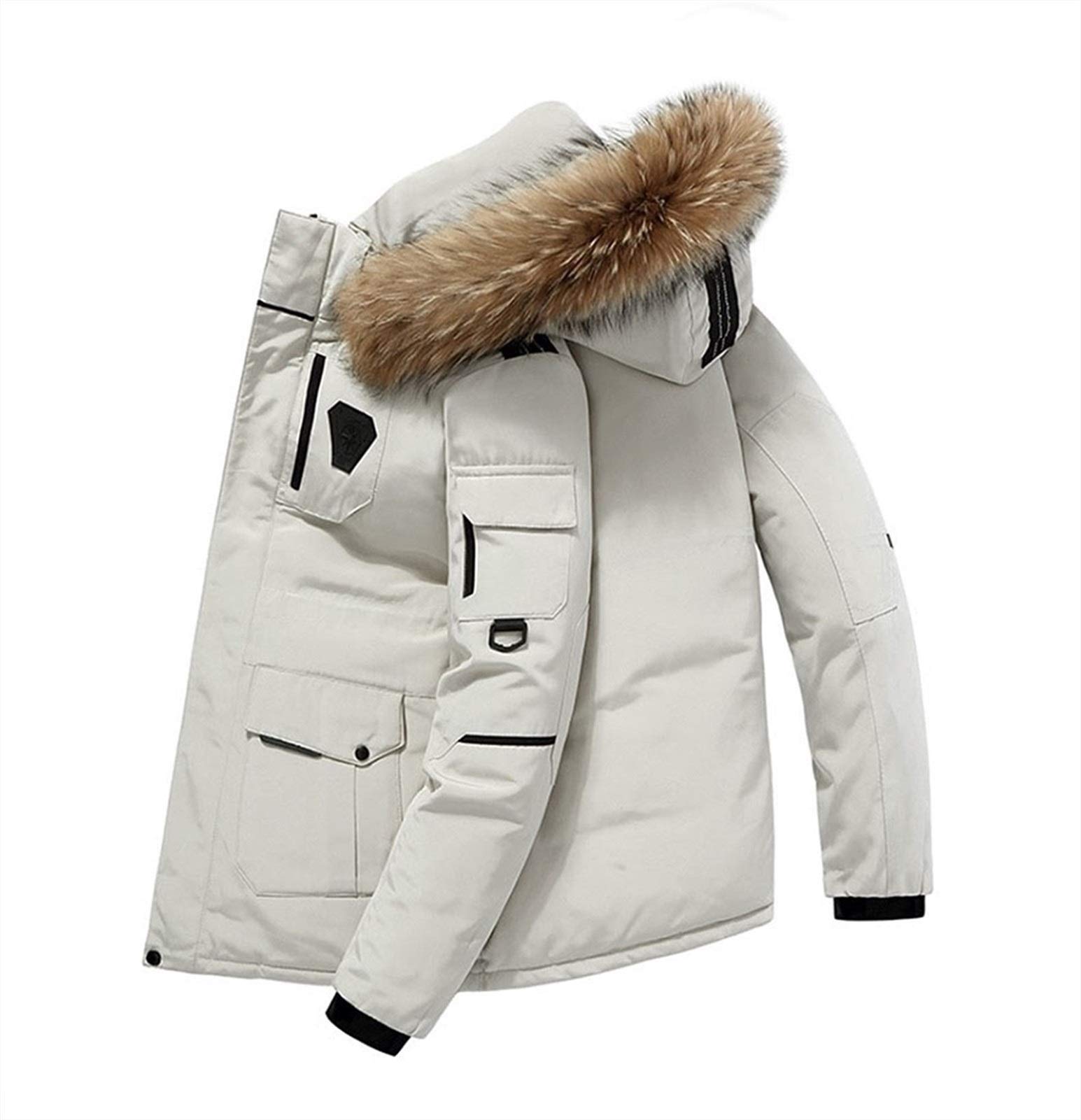 Men's down jacket,Men's down jacket Duck down autumn and winter thick coat,Canada Style Warm Snow Coat