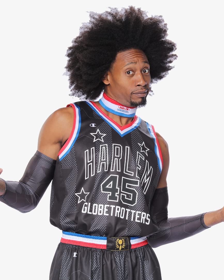 Amazon.com: Harlem Globetrotters : Black Uniform