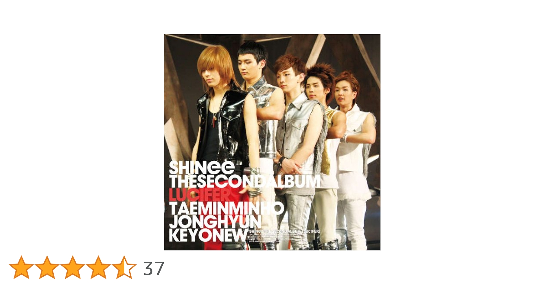SHINEE THE 2ND ALBUM LUCIFER(CD only): Amazon.ca: Music