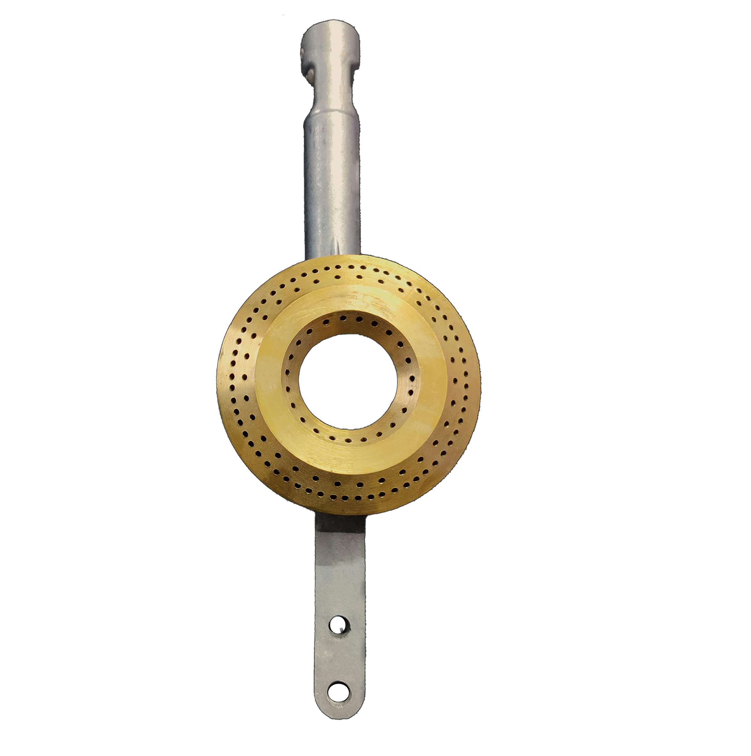 Itida Gulla Cut Gas Stove Burner Set with 100% Brass Cap for High Flame (Sizes Large 24 x 7.8 x 6CM)