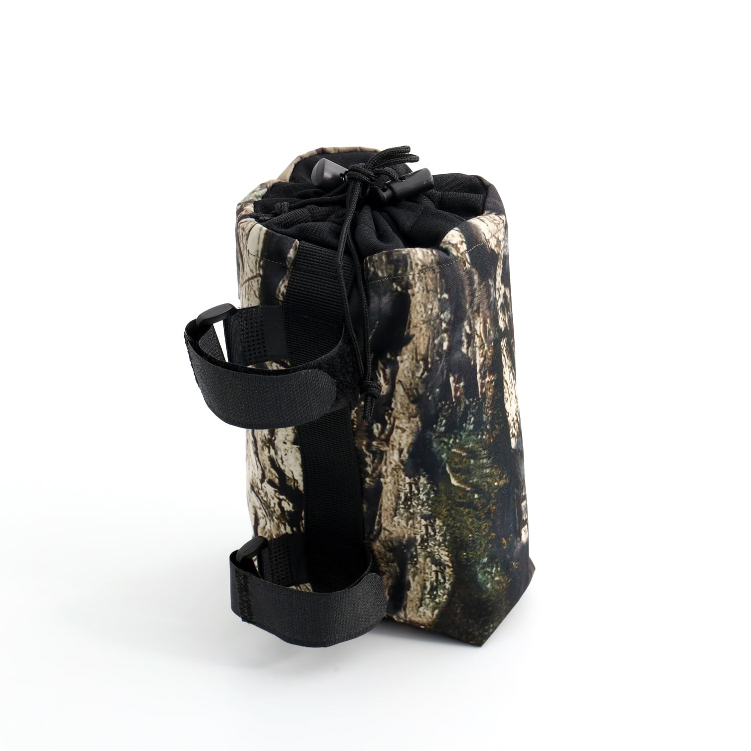 Rolanpro Tripod Hanging Bag - Mobile Phone Storage - Camera Spare Batteries - Grass Camouflage