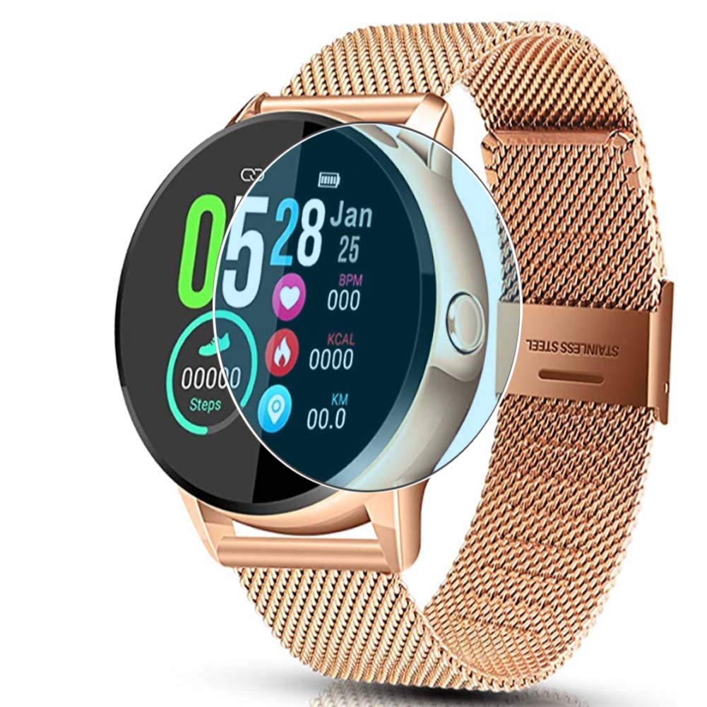 3 Pack Anti Blue Light Screen Protector Film, Compatible with EIVOTOR 1.22" Smartwatch smart watch TPU Guard （ Not Tempered Glass Protectors ）