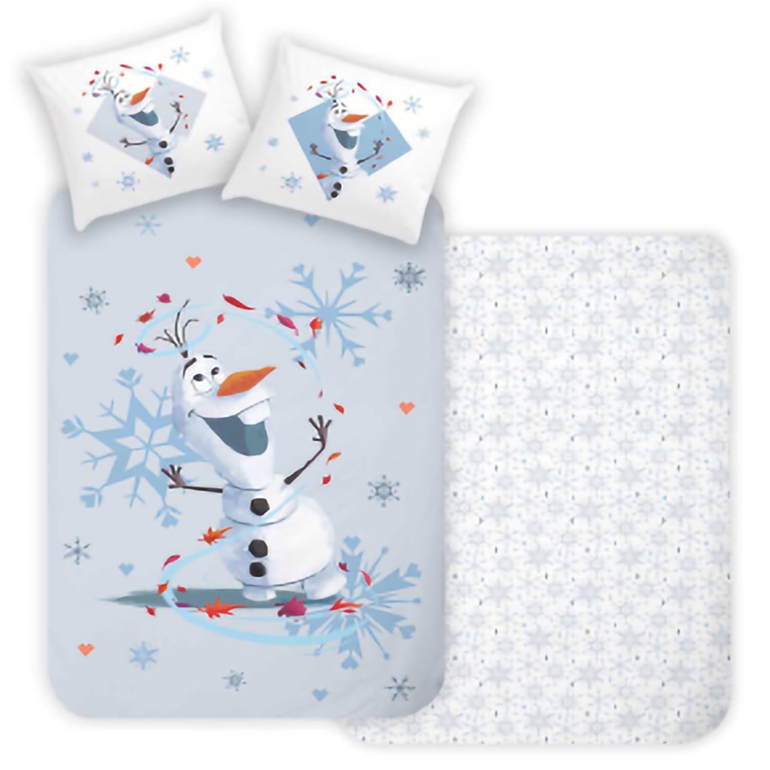 Parure de lit Disney Reine des Neiges 135x200 cm pour faciliter le coucher des enfants