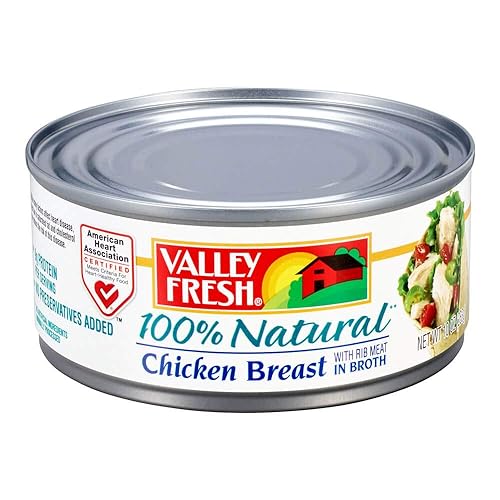 Valley Fresh 100 natural pechuga de pollo en caldo 10 onzas