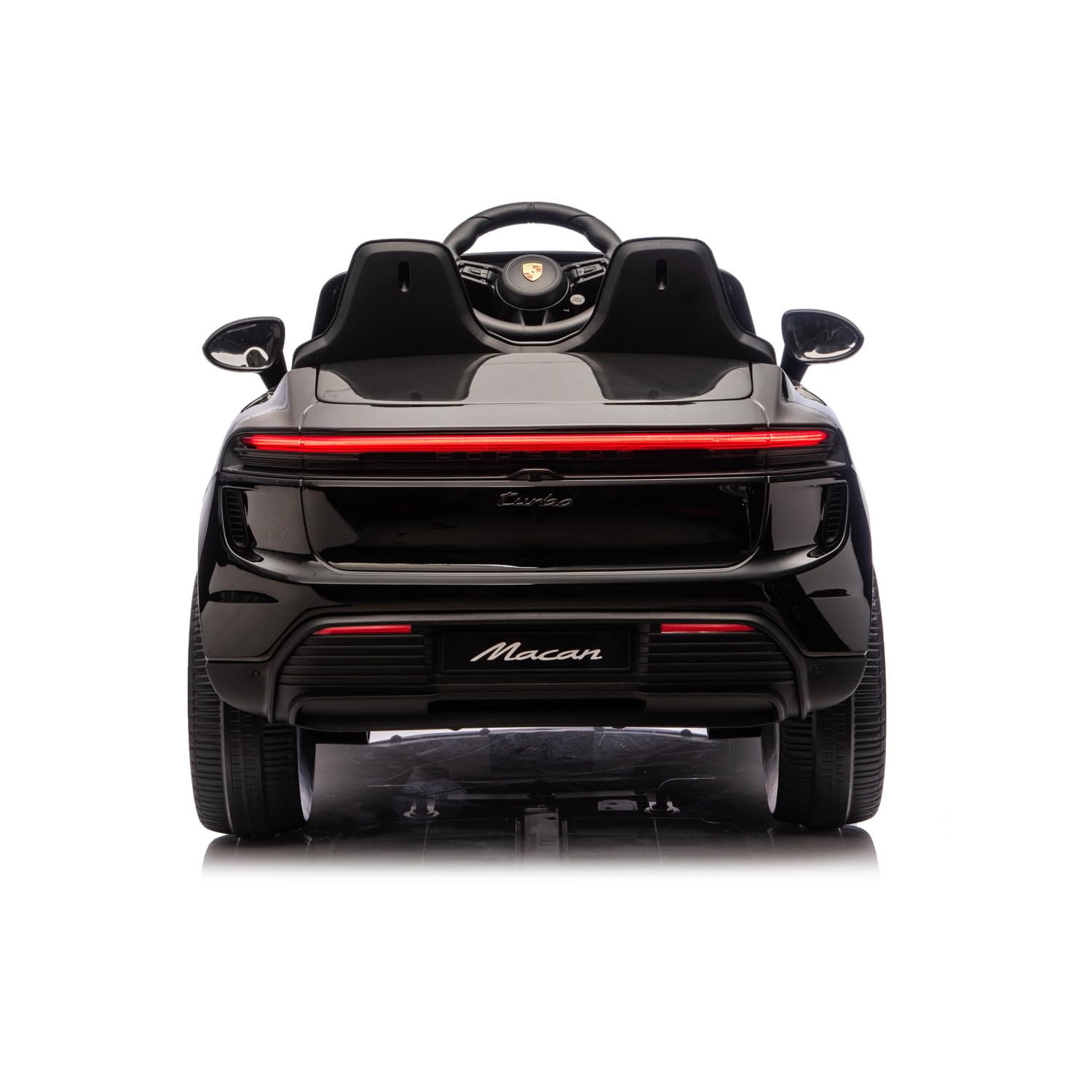 Porsche Macan Turbo Auto Elettrica per Bambini, Licenza Ufficiale, Veicolo Giocattolo a Batteria