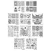 Maniology (formerly bundle monster) 10pc Nail Art Polish Manicure Stamping Plates - Musik City Collection