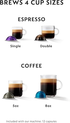 Miniatura 2 de Breville - Cafetera Nespresso Vertuo para café común y exprés 2-Cromado