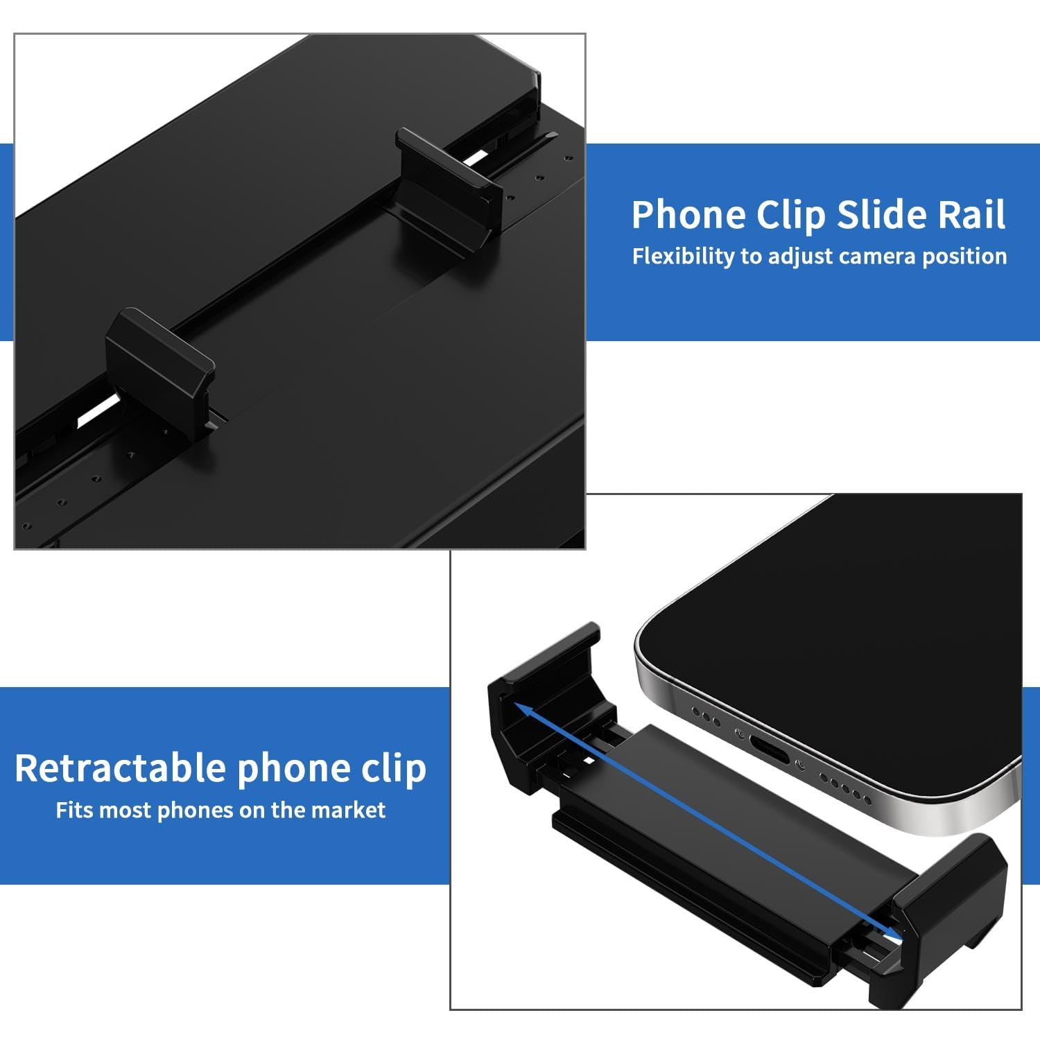 DigitConvert Scanner de film mobile de 35 mm pour convertir les diapositives et négatifs de 35 mm en photos numériques à l'aide de votre smartphone