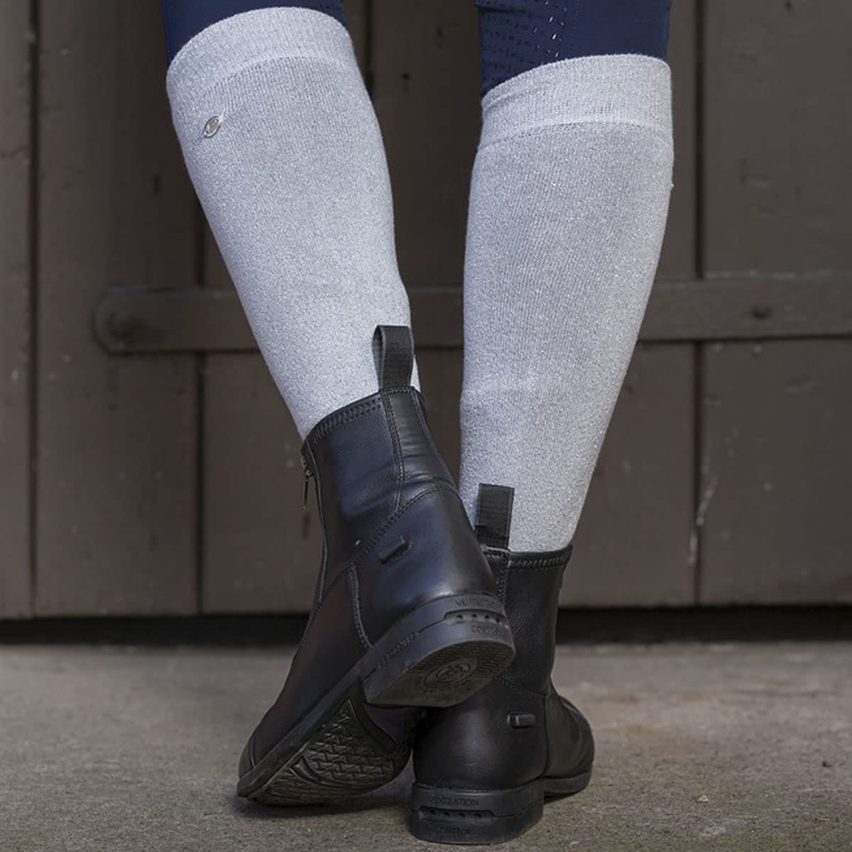 EQUITHEME Botas de Montar Double Zip
