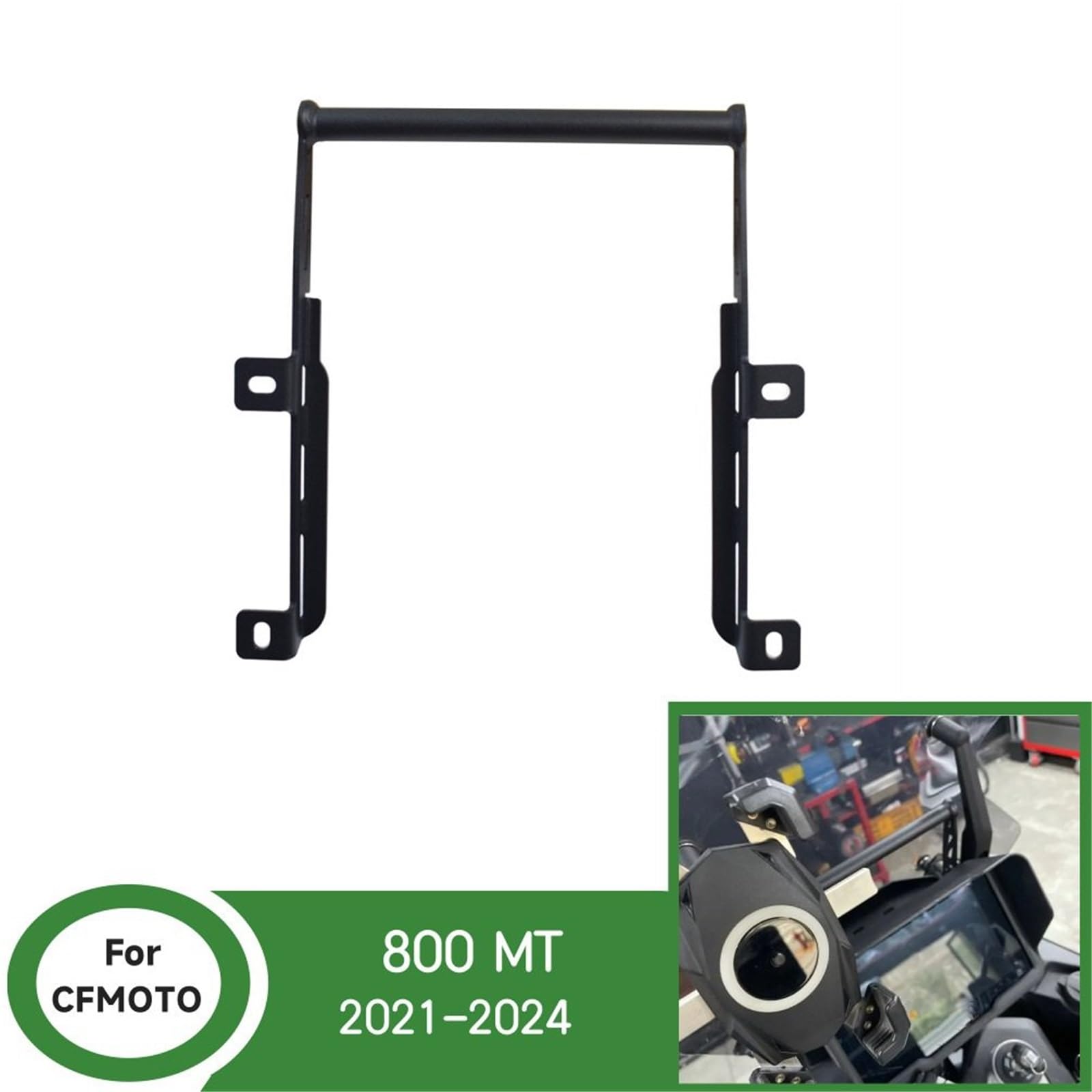 Uchwyt do nawigacji GPS Uchwyt nawigacji GPS do motocykla Pasuje do CFMOTO 800 MT 2021-2024, akcesoria do stojaka na telefon komórkowy Motocyklowy uchwyt do nawigacji