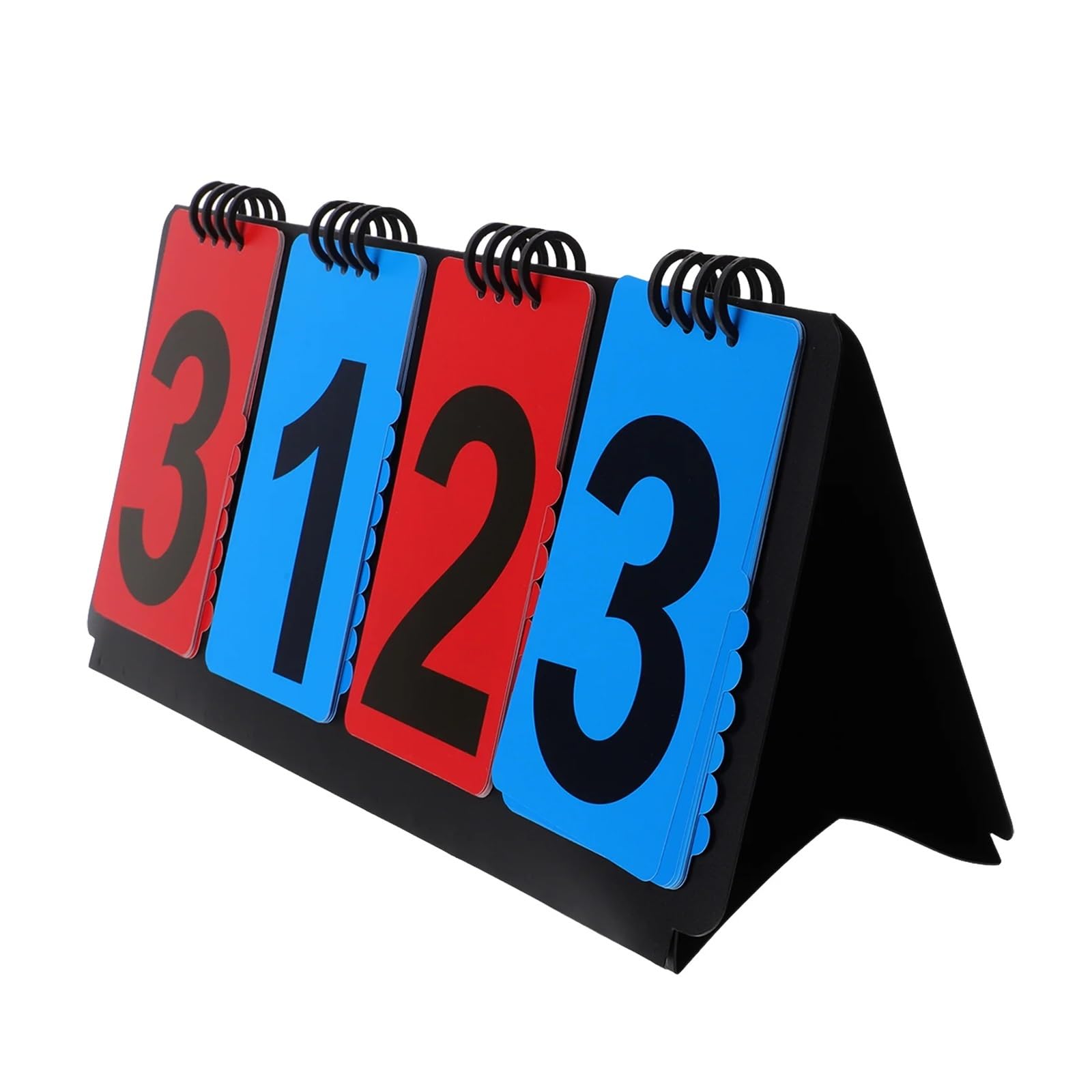 Flip Sportanzeigetafel Flipping Scoreboard Sport PVC Edelstahl Tragbar Wiederverwendbar Einfach zu verwenden Klares Design Multifunktionaler Wettbewerb