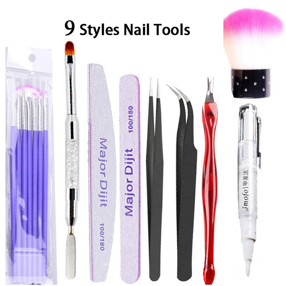 Profesjonalny zestaw do zdobienia paznokci Poly Jelly Nail Art Kit żel do paznokci zestaw do przedłużania paznokci UV LED akrylowy żel budujący