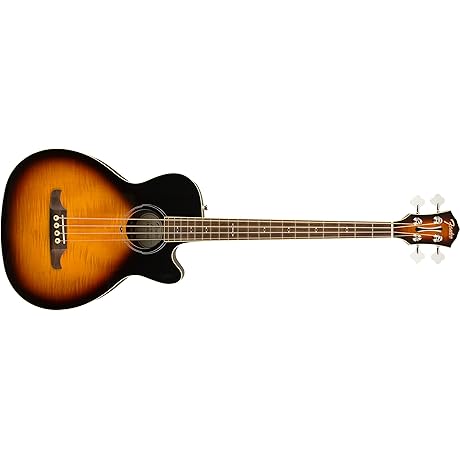 Fender Acoustic Bass Guitar : FA-450CE Acoustic Bass with 2-Year Warranty