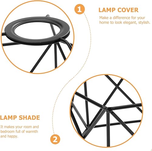 Miniatura 7 de Luces colgantes para restaurante, barra de cable de metal, accesorio de granja, decoración hueca, soportes de alambre, comedor de moda, guardia