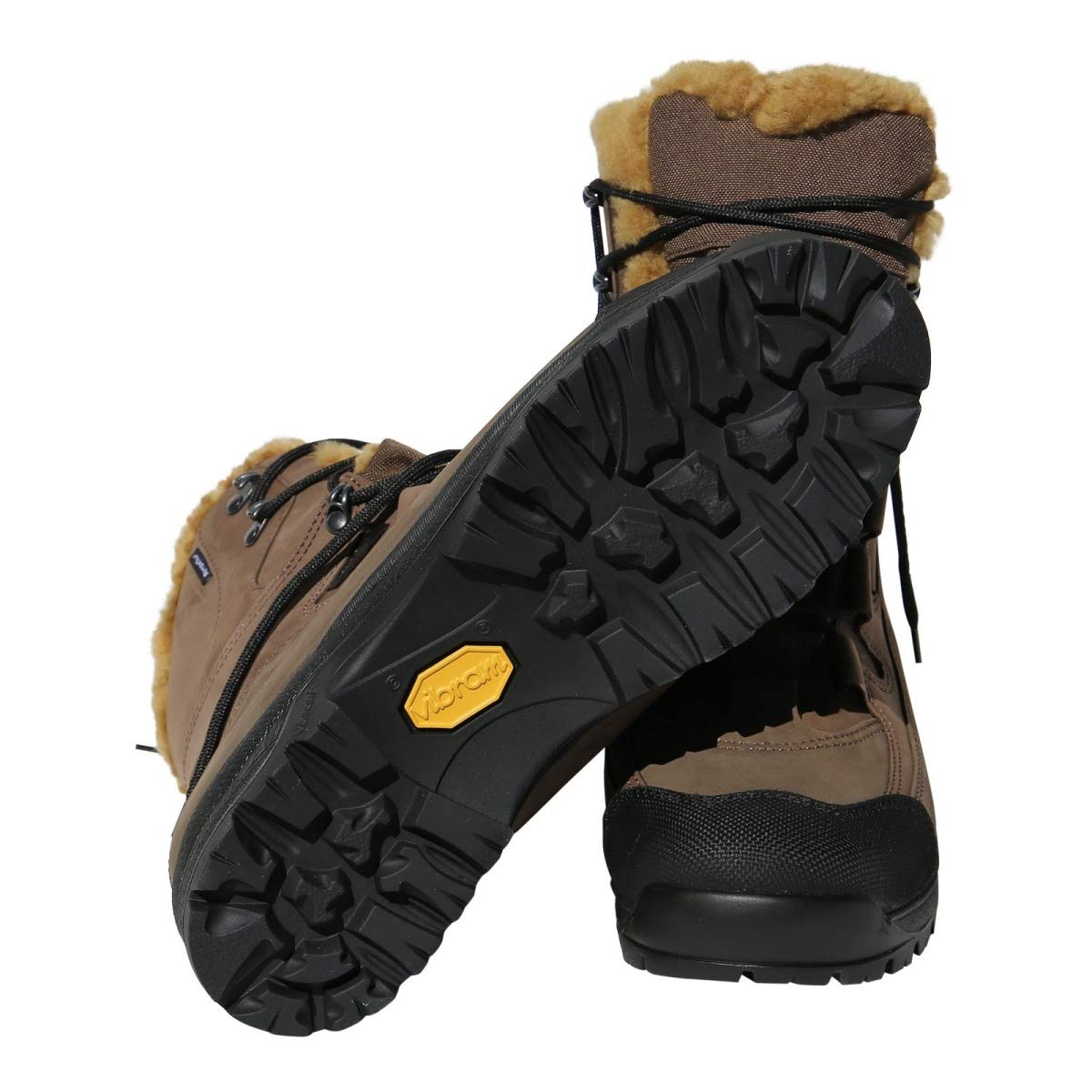 Hollert Unisex Straßenschuhe Boots Rudi Winterschuhe Wander Stiefel Trekkingschuhe Merino Lammfell