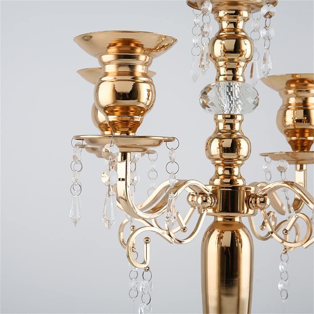 European-Style Vintage Wedding Candlestick Road Guide Hotel Decoration Iron Art Candlelight Dinner Candle Table