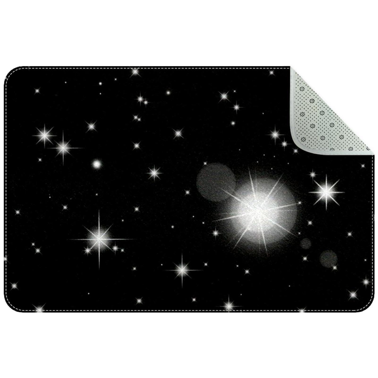 Paillasson rectangulaire anti-saleté et humidité Shining Star 80x50