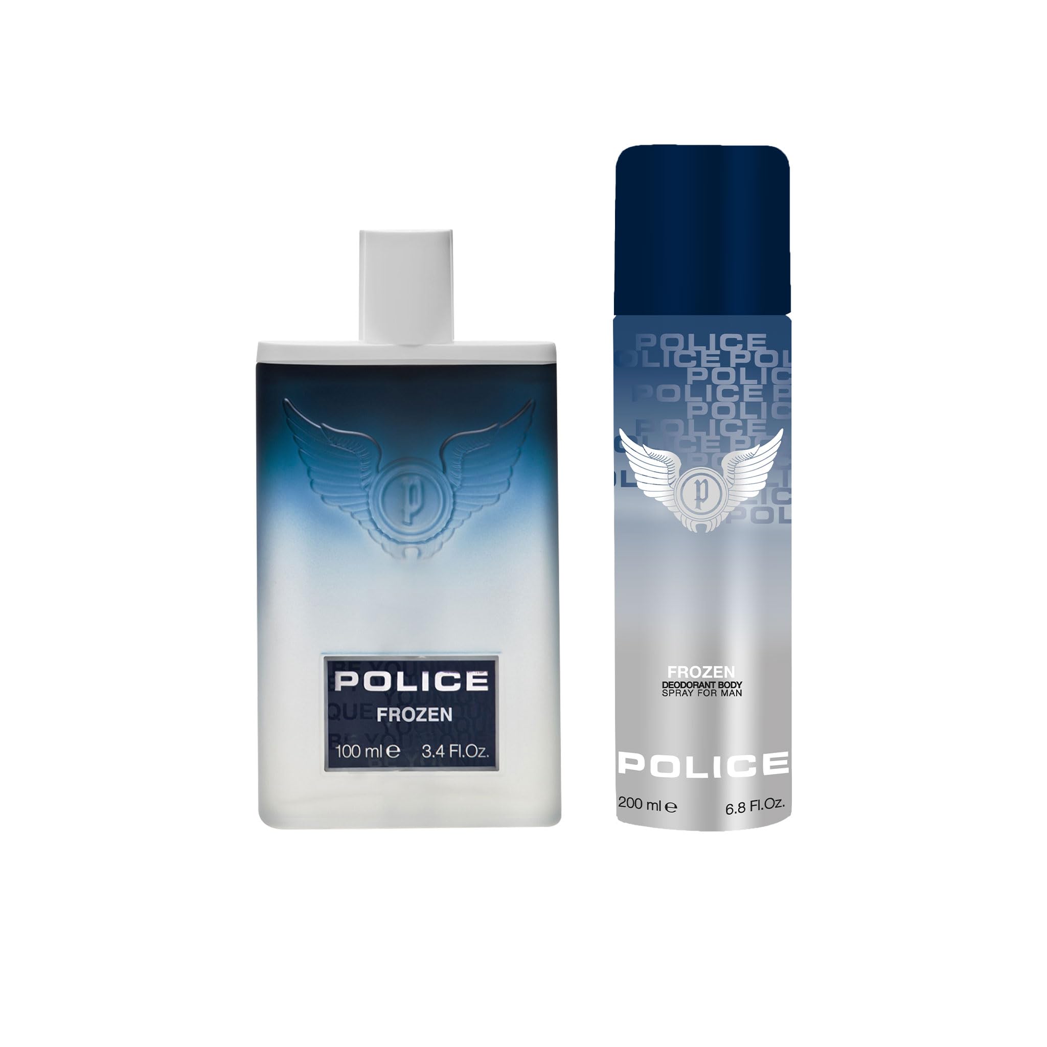 Police Frozen Eau de Toilette 100ml + Deodorant Spray 200ml (Pack of 2)-picture-17