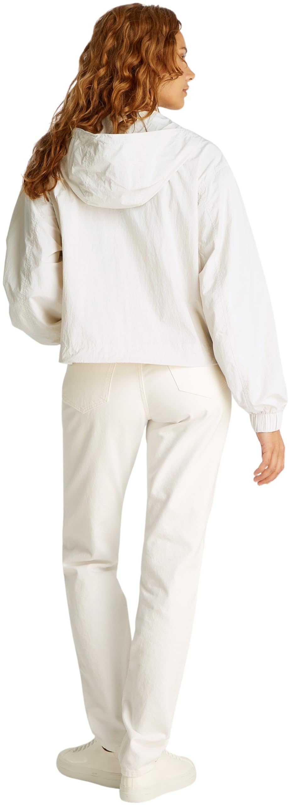Calvin Klein Cotton Nylon Windbreaker Jacket J20j225210 Chaqueta cortavientos Mujer