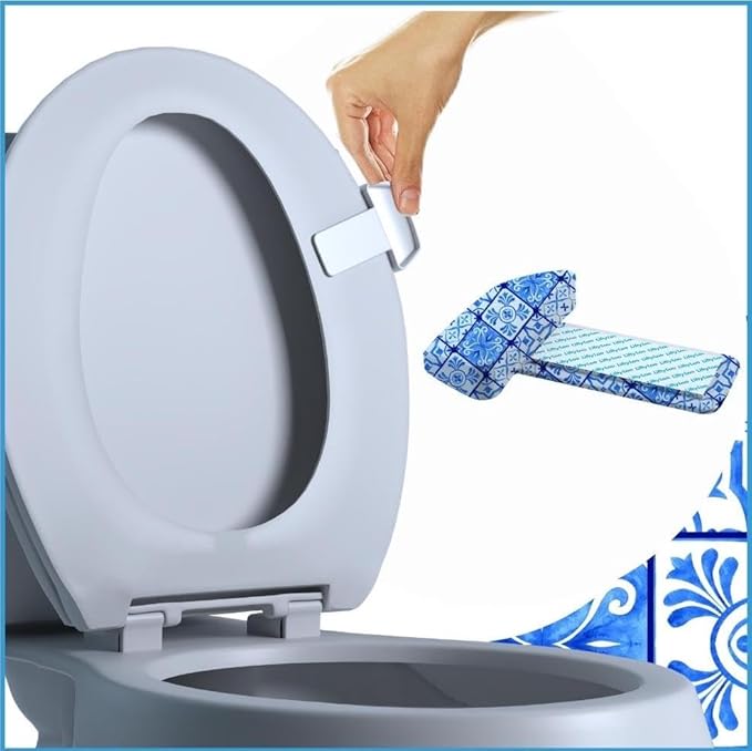 Lifty Loo Toilet Seat Handle & Lid Lifter 2 Pack. Lift