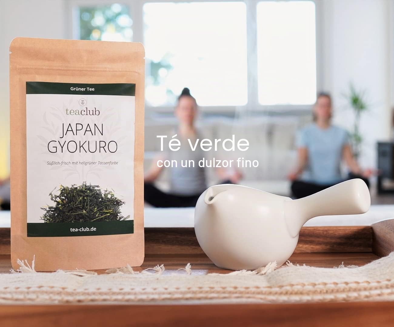 Japón Gyokuro Té Verde Kagoshima 500g, Té verde japonés hojas sueltas, fina dulzura y umami, TeaClub Té Verde